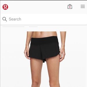 Lululemon Speed Up Shorts